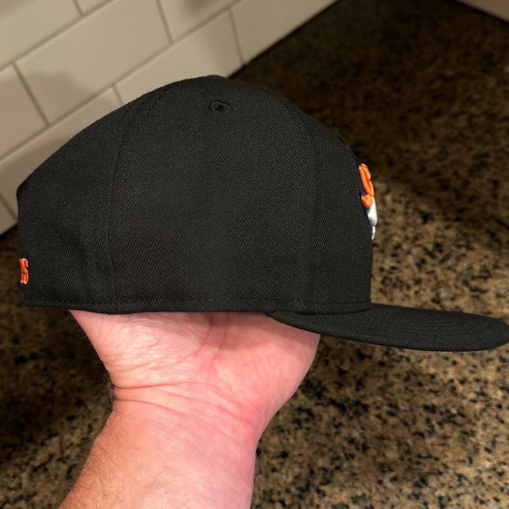 Denver Broncos Hat New Era 59FIFTY 6 7/8 Black NFL Fitted Cap New - Picture 5 of 12